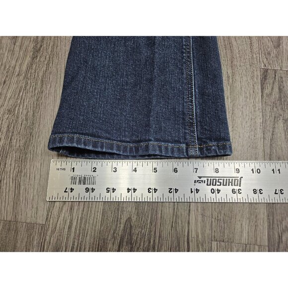 Tommy Hilfiger Jeans Womens 12 Short Blue Hope Boot Bootcut Denim Medium Wash - Picture 10 of 10